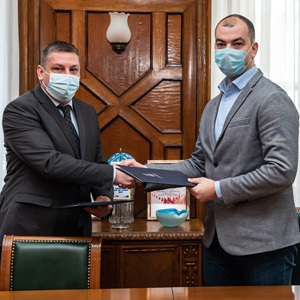 Potpisan Ugovor o donaciji između Grada Zrenjanina i Ruske humanitarne misije - solarni kolektori na objektima Dečjeg dispanzera u Zrenjaninu 